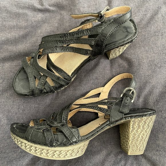 Josef Seibel heeled strappy sandals // size 10 - Picture 1 of 3
